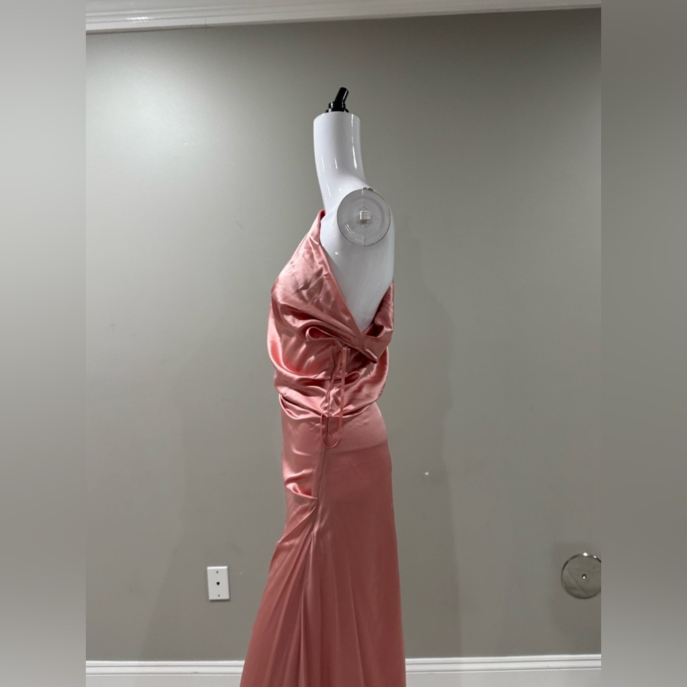 $695 STAUD PHARE SILK DRESS ROSE size 8 - Picture 10 of 15